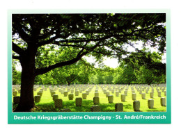 Cimetière De Guerre Allemand De Champigny - Saint André (Eure -27220) - CPM - Frais Du Site Déduits - War Cemeteries