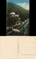 Postcard Karlsbad Karlovy Vary Höhenterrasse Sanssouci 1913 - Tchéquie