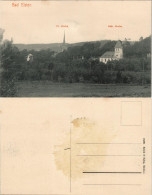 Ansichtskarte Bad Elster Ev. Und Kat. Kirche 1913 - Bad Elster