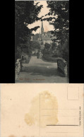 Ansichtskarte Bad Elster Partie Im Rosengarten - Kirche 1913 - Bad Elster