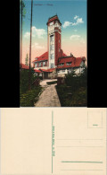 Aich-Karlsbad Doubí Karlovy Vary Aberg/Doubská Hora Aussichtsturm 1913 - Czech Republic