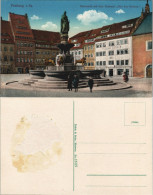 Ansichtskarte Freiberg (Sachsen) Obermarkt 1913 - Freiberg (Sachsen)