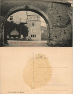Ansichtskarte Neuhausen (Erzgebirge) Durchblick Schloss Purschenstein 1913 - Neuhausen (Erzgeb.)
