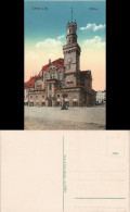Ansichtskarte Löbau Partie Am Rathaus 1913 - Löbau
