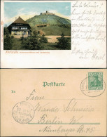 Ansichtskarte Karlsruhe Schwarzwaldhaus Am Lauterberg 1903 Bahnpoststempel - Karlsruhe