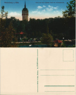 Lutherstadt Wittenberg Blick Aus Den Anlagen Auf Die Schlosskirche 1913 - Autres & Non Classés