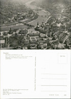Ansichtskarte Dresden Neustadt Und Altstadt Luftbild 1945/1972 - Dresden