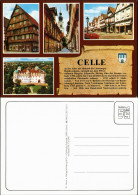 Ansichtskarte Celle Chronik-Postkarte Mit 4 Stadt-Ansichten 1990 - Celle
