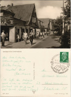 Boltenhagen Stadtteilansicht Fußgänger Vor HO-Geschäft DDR Postkarte 1970/1969 - Boltenhagen