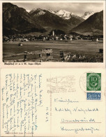 Ansichtskarte Oberstdorf (Allgäu) Panorama-Ansicht Mit Allgäuer Bergen 1952 - Oberstdorf