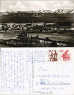 Kißlegg Im Allgäu Panorama-Ansicht Gegen Alpen Berge 1975/1960 - Autres & Non Classés