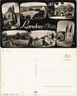 Landau In Der Pfalz Mehrbild-AK Mit Kirche, Deutsches Tor, Tierpark Uvm. 1960 - Landau