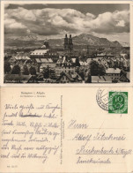 Kempten (Allgäu) Panorama-Ansicht Mit Gaishorn U. Grünten 1955 - Kempten
