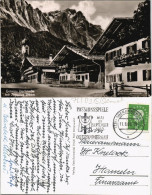 Ansichtskarte Grainau Dorfstraße Blick Zugspitze Wettersteingebirge 1960 - Autres & Non Classés