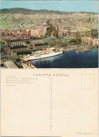 Postales Barcelona Hafen Und Stadt Luftaufnahme 1970 - Autres & Non Classés