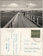 Ansichtskarte St. Peter-Ording Stadt Und Seebrücke 1960 - Autres & Non Classés