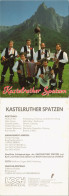 Kastelruth Castelrotto Ciastel Kastelruther Spatzen Musik Sammelkarte 1990 - Autres & Non Classés