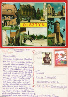 Postcard Allenstein Olsztyn Stare Miasto - Mehrbild 1996 - Ostpreussen