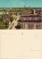 Lodz / Lodsch Łódź Widok Ogólny,  Wohnhäuser, Fabrik, Kühlturm 1969 - Poland
