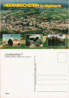 Heidenreichstein Waldviertel Ort Vom Flugzeug Aus, Luftbild U.a. 1980 - Autres & Non Classés