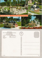 Ansichtskarte Klagenfurt Minimundus (Miniatur-Welt) Mehrbild-AK 4 Fotos 1990 - Autres & Non Classés