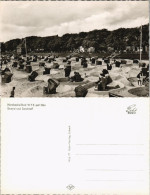 Ansichtskarte Wyk (Föhr) Strand, Strandkörbe - Sandwall 1961 - Altri & Non Classificati