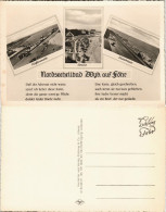 Ansichtskarte Wyk (Föhr) Hafenmole, Strand, Südstrand 1961 - Altri & Non Classificati