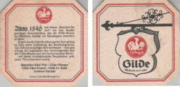 5002346 Bierdeckel Quadratisch - Gilde Ratskeller Edel-Pils - Beer Mats