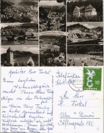 Ansichtskarte Sulz Am Neckar Stadtbad, Brücke, Gasthaus 1958 - Autres & Non Classés