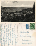 Ansichtskarte Titisee Blick Auf See Und Bahnhof 1952 - Autres & Non Classés