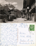 Ansichtskarte Garmisch-Partenkirchen Frühlingstrasse, Ortsansicht 1957 - Garmisch-Partenkirchen