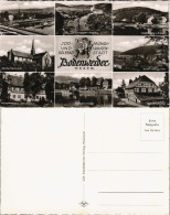 Ansichtskarte Bodenwerda Stadt, Kirche, Berggarten 1963 - Other & Unclassified