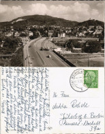 Ansichtskarte Weinheim (Bergstraße) Panorama-Ansicht Mit Hauptstrasse 1959 - Weinheim