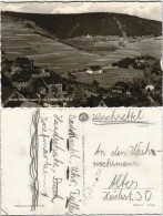 Ansichtskarte Oberwiesenthal Panorama-Ansicht Mit Fichtelberg 1960 - Oberwiesenthal