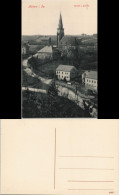 Ansichtskarte Mohorn-Wilsdruff Kirche, Schule Und Straße 1914 - Autres & Non Classés