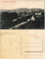 Ansichtskarte Wechselburg Panorama-Ansichten Mitt Bahndamm 1913 - Other & Unclassified