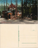 Ansichtskarte Bad Elster Cafe Und Restaurant Waldquelle 1913 - Bad Elster