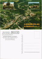 Langschlag Luftaufnahme Mit Hotel Restaurant Waldviertler Hof 1990 - Other & Unclassified