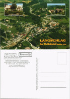 Langschlag Luftaufnahme Ua. HOTEL-RESTAURANT Waldviertler-Hof 1990 - Autres & Non Classés