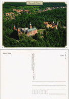 Postcard Polen Polska Zamek Książ, Schloss In Polen, Luftaufnahme 2000 - Pologne