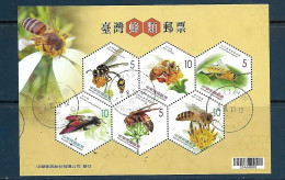 Formosa (Taiwan) - 2012 - Insects: Honeybees  - Yv 3468/73 - Abeilles