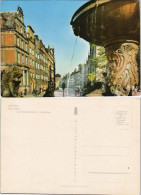 Postcard Danzig Gdańsk/Gduńsk Ulica Długa, Brunnen Wasserspiele 1970 - Danzig
