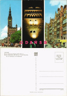 Postcard Danzig Gdańsk/Gduńsk Mehrbild-AK Mit Stadtteilansichten 1990 - Danzig