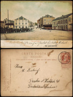 Postkaart Ciney Ciney Place De La Gare 1905 - Altri & Non Classificati