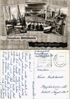 Ansichtskarte Bremerhaven Auktionshalle, Fischkutter, Löschen 1962 - Bremerhaven