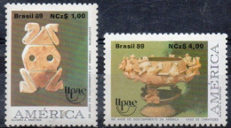 Brasil 1989 Yvert 1935-36 ** America UPAE. - Nuovi