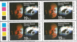 **4x 976 Czech Republic Eduard Storch, Writer 2018 Mammoth - Unused Stamps