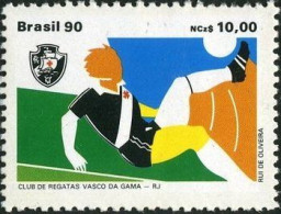 Brasil 1990 Yvert 1954 ** Vasco De Gama. Futbol. - Ungebraucht