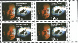 **4x 976 Czech Republic Eduard Storch, Writer 2018 Mammoth - Nuevos