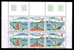 SAINT PIERRE ET MIQUELON - 1989 - Patrimoine Naturel - 2 Bandes - Unused Stamps